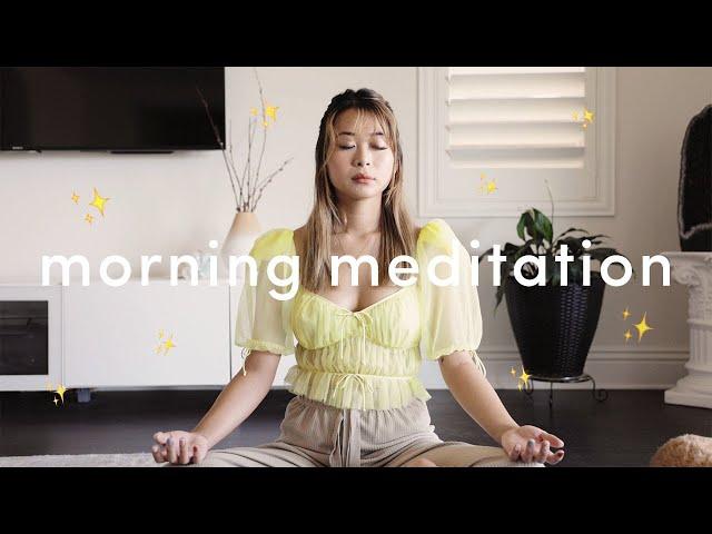 5 Minute Guided Morning Meditation for Positive Energy ️