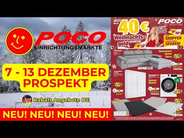 POCO Werbung Prospekt | Angebote ab 07.12.2024 | Rabatt Angebote DE