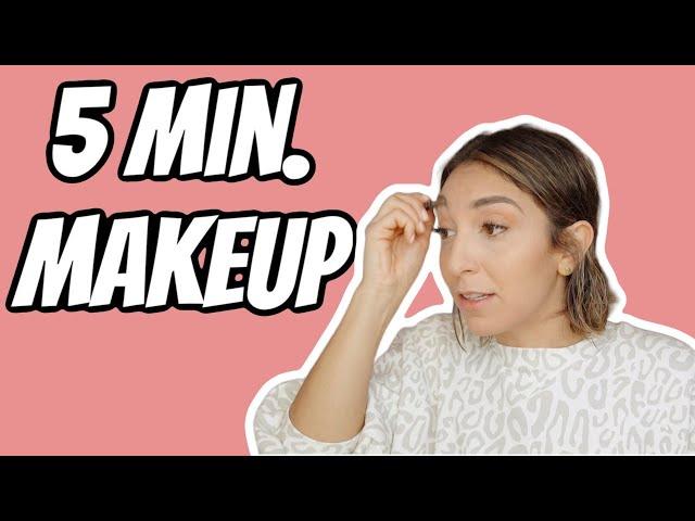 5 MIN. EVERYDAY MAKEUP // RUTINA DE MAQUILLAJE EN 5 MIN // THE TOASTY LIFE