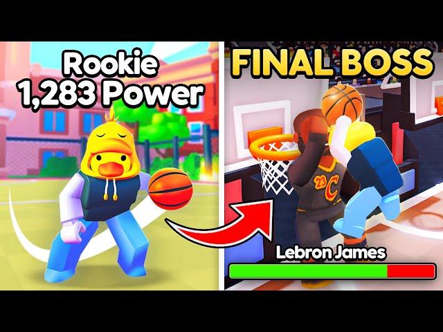 I Went From Trash ROOKIE to PRO and Dunked on LEBRON JAMES in Dunk Battles!