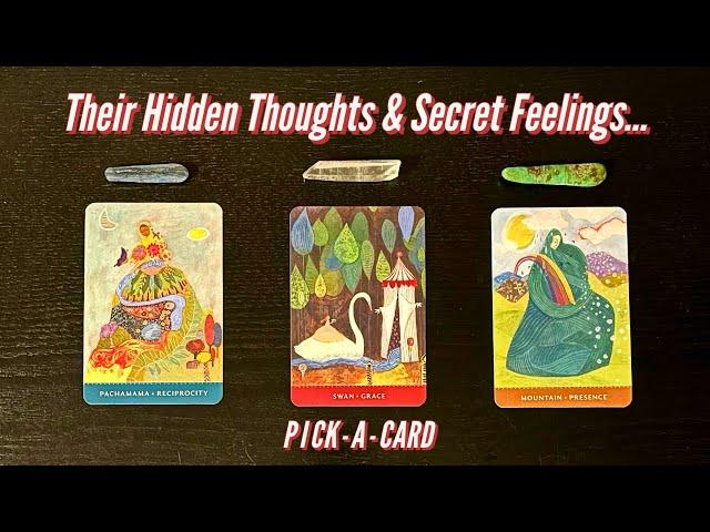 Their HIDDEN Thoughts & SECRET Feelings Towards You?️Pick-A-Card️