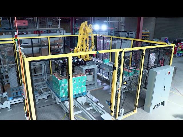 Robotic Palletizing for HSCs and RSCs by Pearson Packaging Systems