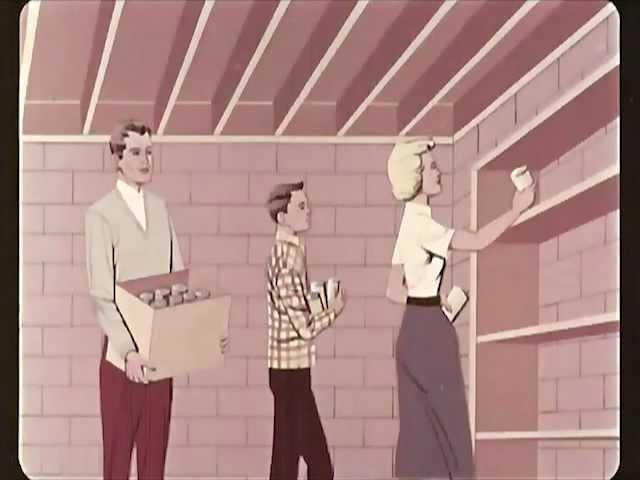 Family Fallout Shelters - Home Preparedness Workshop - 1960 - CharlieDeanArchives