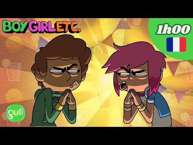 BOY, GIRL, ETC. - 1h00 Compilation d'épisodes complets | Dessins animés