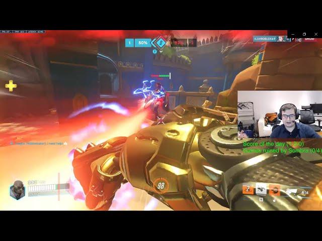 Overwatch 2 Toxic Doomfist God Chipsa Agressive & Top Ranked Doomfist Gameplay