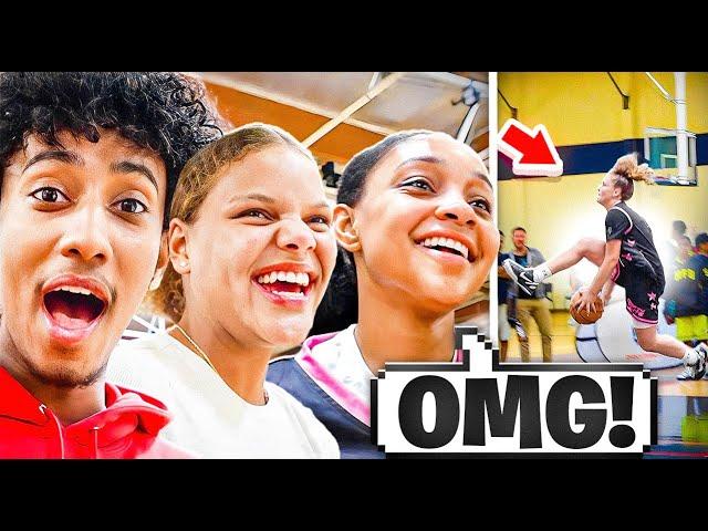 KALEENA SMITH & JERZY ROBINSON TEAMED UP WITH MY AAU TEAM & WENT OFF!