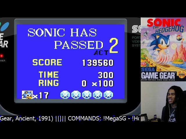 Let's Fail: Sonic the Hedgehog 100% (Game Gear)