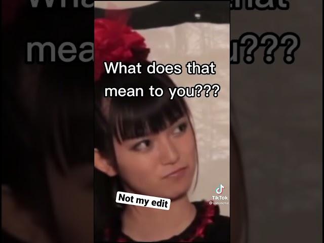 BABYMETAL -gimme chocolate interview
