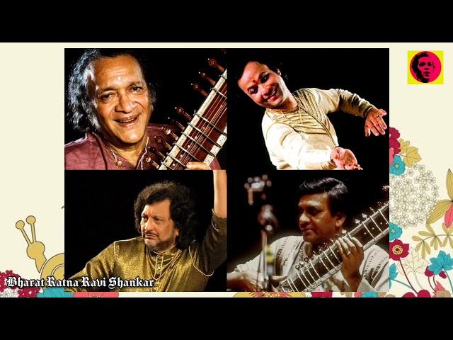 Ravi Shankar & Shubhendra Shankar in Concert | Kumar Bose & Durga Lal | Barbican Centre 1989 HD