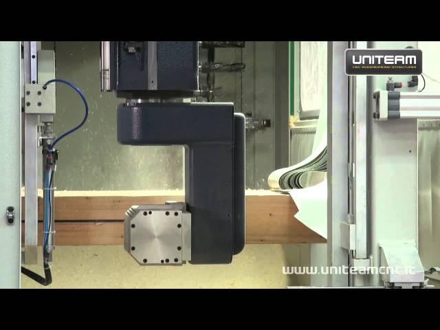 ULTRA CNC machining center for timber construction companies