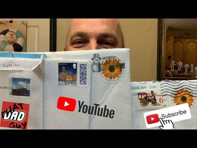 Unboxing Postage Stamp Treasures!  with That Dad Guy