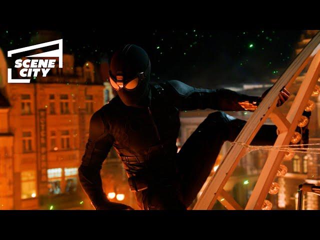 Spider-Man and Mysterio vs Fire Elemental | Spider-Man Far From Home