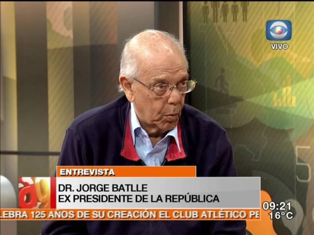 Entrevista - Jorge Batlle sobre Raúl Sendic