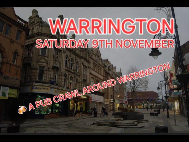 A Mega Pub Crawl Around Warrington