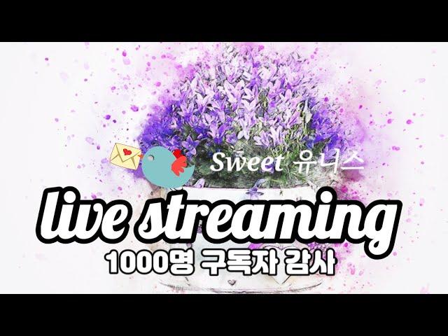 Sweet유니스와 함께 만남 1000명 구독자 감사해요