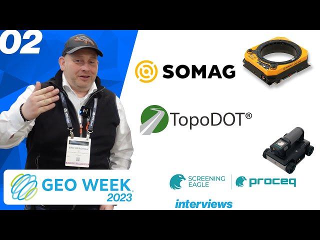 Geo Week 2023 Exhibitor interviews 2/3 | 3D laser scanners, point cloud software, accessories