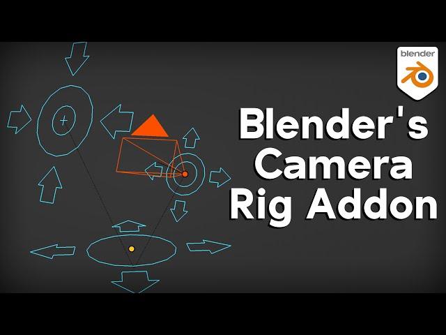 How to Use Blender's Built in Camera Rig Addon  (Tutorial)