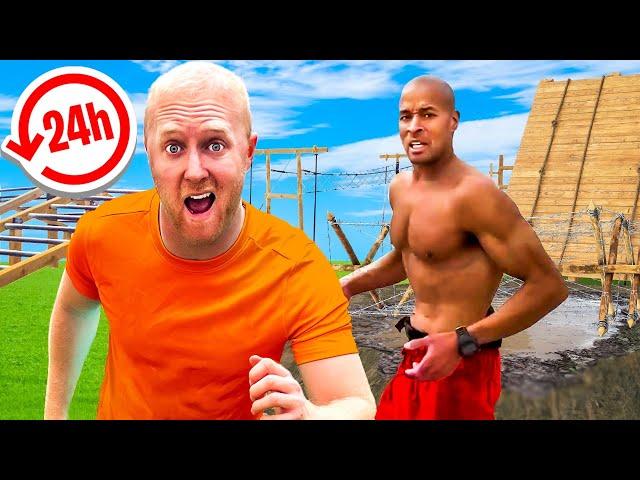 I Trained Like DAVID GOGGINS for 24 HOURS!!