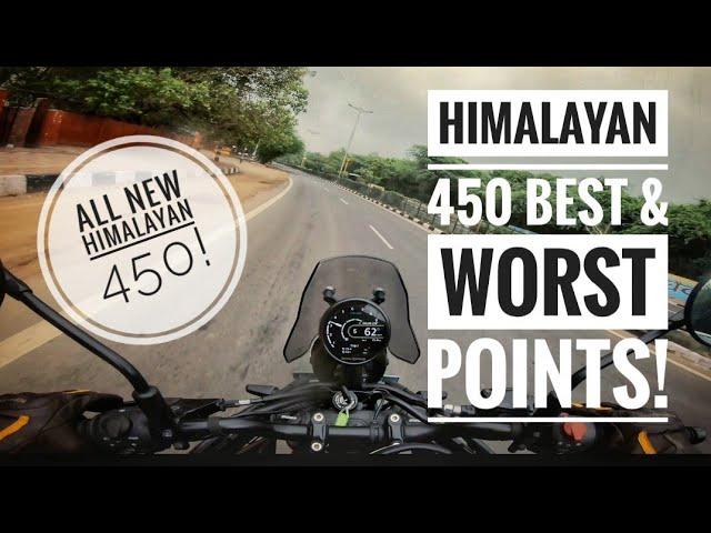 HIMALAYAN 450 Top 5 GOOD and BAD Things | First Impressions