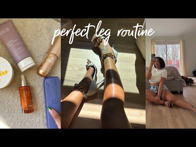 Silky Soft MARK FREE LEG ROUTINE 2023 version | dark spots, texture, cellulite, etc..