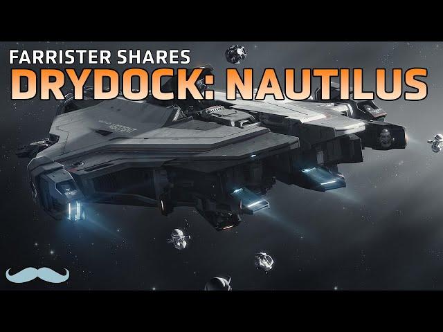 Drydock: Nautilus Class Minelayer | Star Citizen 4K