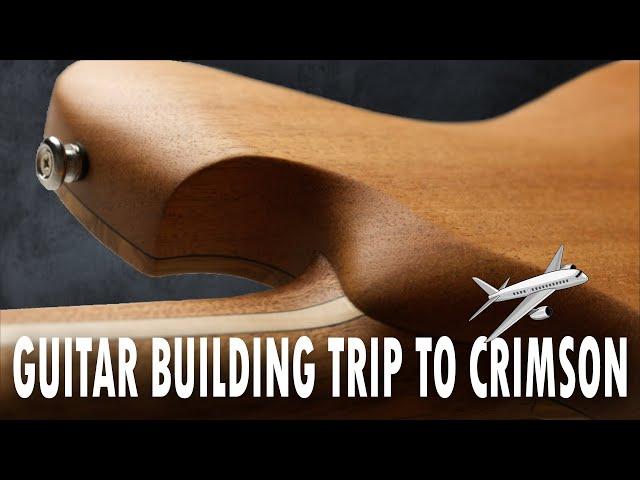 Building a guitar at Crimson guitars 5 day course – Guitar build full video