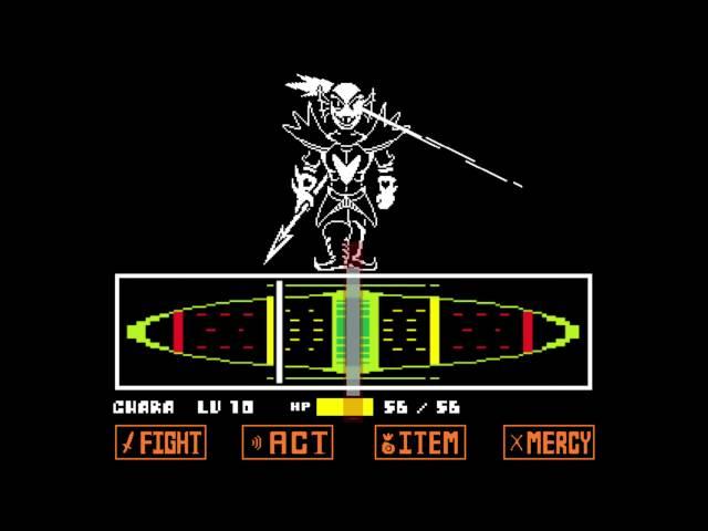 Undertale - Undyne the Undying Fight (Genocide Run)