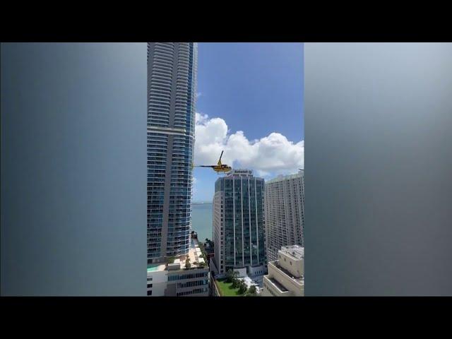 Tour helicopter pilot gets too close for comfort in Brickell