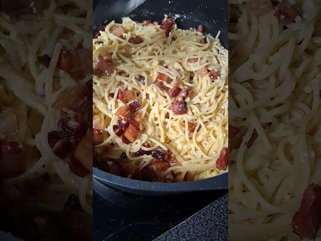 Resep spaghetti carbonara #resepmurah #masak #resepmudah #resep #kuliner