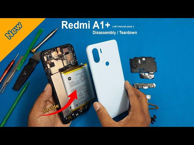 Redmi A1+ Disassembly | Redmi A1 Plus Teardown | How to Open Redmi A1 & Redmi A1+ Back Panel