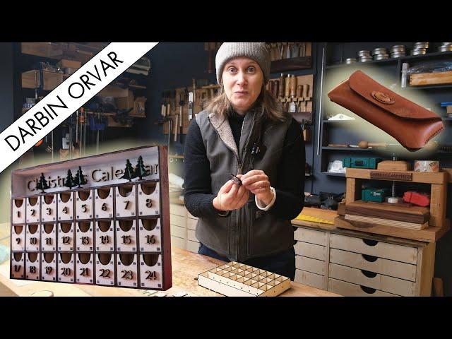 A Day in the Workshop: DIY Advent Calendar & Leather Gifts