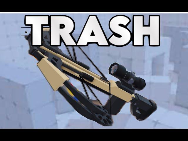 The crossbow is ABSOLUTE TRASH and here's why  (Roblox rivals)