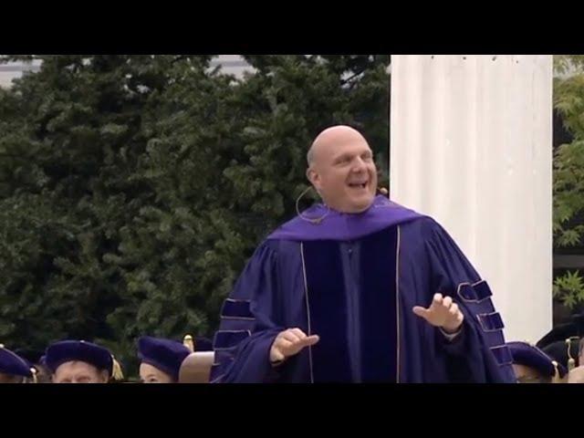 Steve Ballmer 2014 UW Commencement Speech