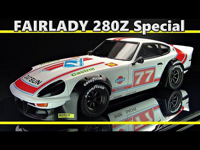 FAIRLADY 280Z Special / AOSHIMA 1/24 / Scale Model / S30 / DATSAN / full build / ASMR