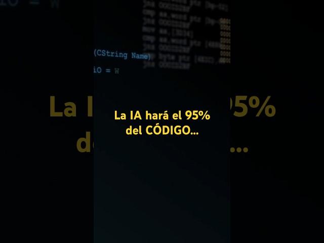 95% of the code will be done by AI #formativeintelligence #AI #programming
