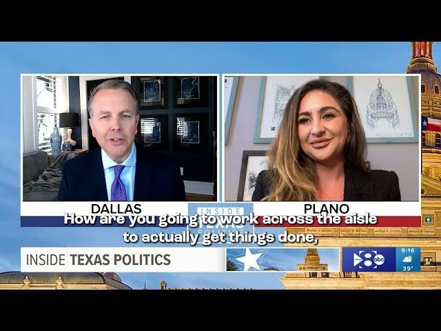Representative Mihaela Plesa on Inside Texas Politics