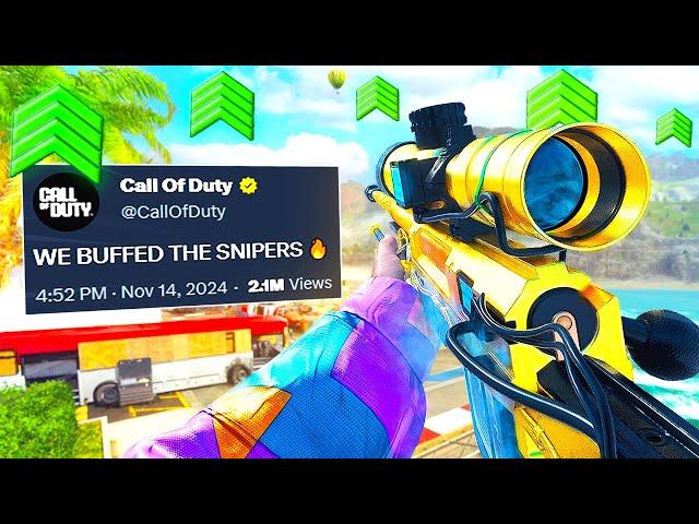 They FIXED SNIPERS in Black Ops 6.. Are they GOOD NOW?!