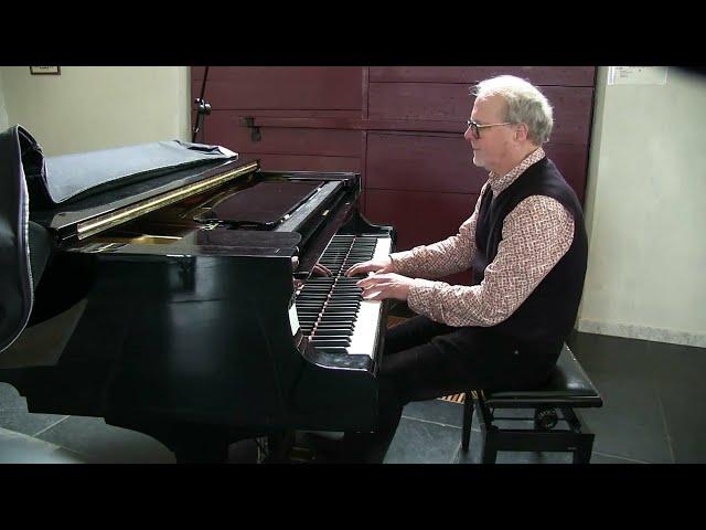 Arjen Seinen speelt "Nun komm der Heiden Heiland" (Bach/Busoni) in de grote kerk van Dalfsen.