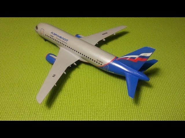 Сборка модели "Звезда" SuperJet СУ-100