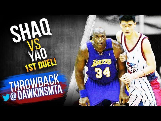 Yao & Shaq 1st Meeting Ever And After Shaq’s Racist Comments On Ming!