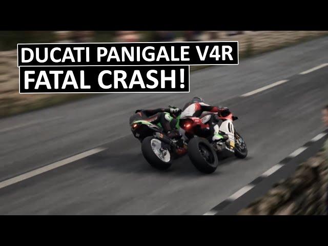 FATAL CRASH! Ducati Panigale V4R Overtaking Goes Wrong