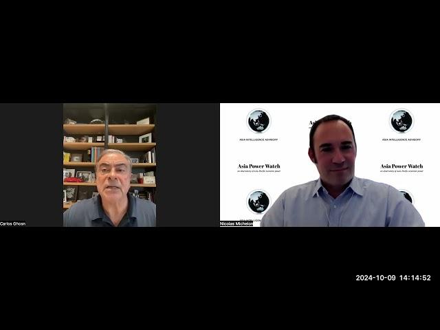 Interview with Carlos Ghosn - The Renault-Nissan war & the future of the automobile industry