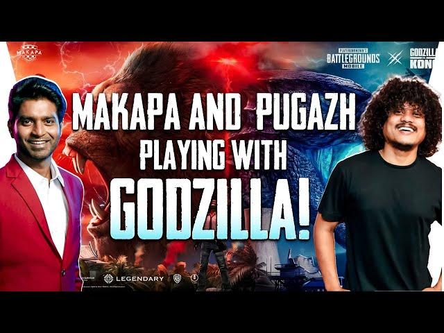 Vijay Tv Pugazh & MaKaPa Playing With Godzilla @parattaipugazh @MrMakapa