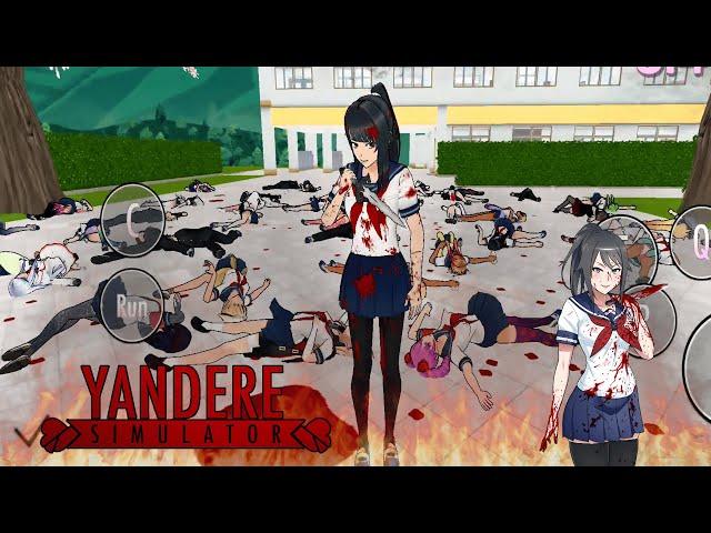 Killing Everyone in Yandere Chan Simulator 1.3 Mod | Yandere Simulator Fan Game