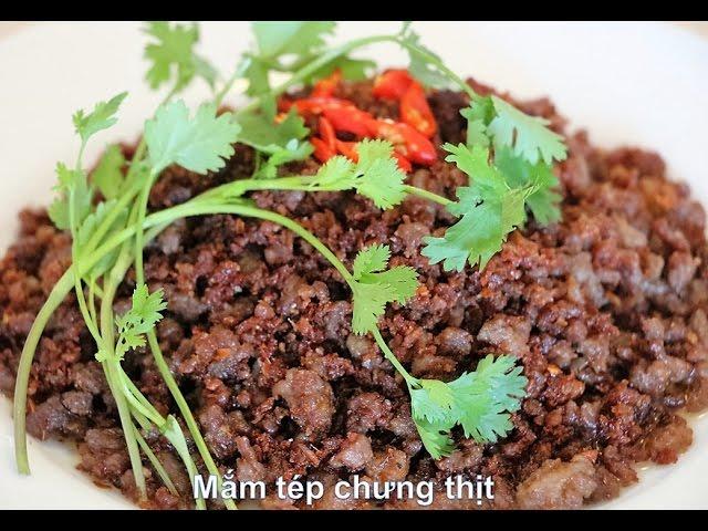 Cách làm Mắm tép chưng thịt | BẾP VIỆT 24