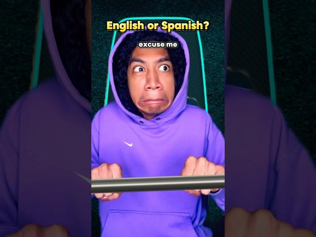 English or Spanish? PART 2  #shorts #viral