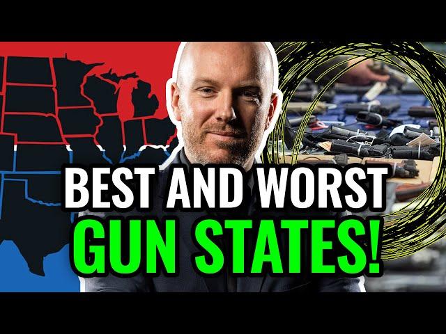 RANKING 50 States for GUN LAWS! Texas Florida California Wisconsin Pennsylvania Michigan Arizona +