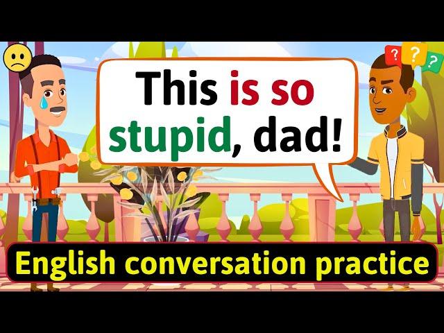 English Conversation Practice (Family life) Improve English Speaking Skills