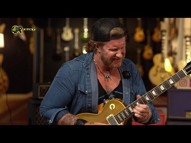 Jared James Nichols plays an original 1958 Gibson Les Paul Goldtop at GuitarPoint