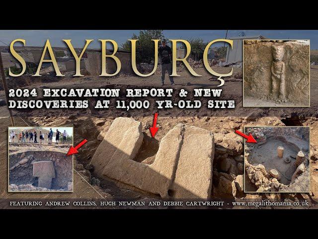 Sayburç | 2024 Excavation Report & New Discoveries at 11,000 yr-old Site | Megalithomania